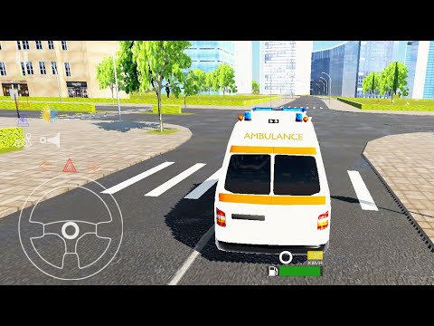 Ambulance Doctor Drive Simulator 2022 city Rescue van Android gameplay part #5