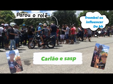 Trombei os influencer Carlão e sasp de BH na rua do grau