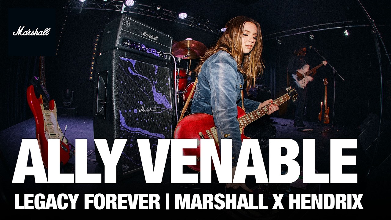 Ally Venable: The legacy of Jimi Hendrix | Studio Vintage JMH | Marshall - YouTube