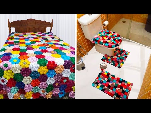 Ideias Incríveis DIY, Fuxico e Costura para Decoração Casa - Transforme Peças Únicas, Reciclagem