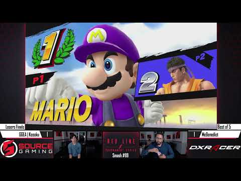 Red Line Smash 89 - Losers Finals - GGEA | Kosoku vs McBenedict