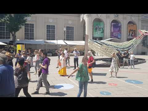 Flashmob Danser encore MQ, Wien 05.06.21