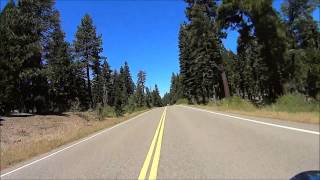 preview picture of video 'Motorcycle Ride Down Mormon Emigrant Trail, Sierra Nevada Mountains, California'