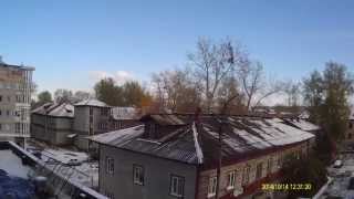 preview picture of video 'Архангельск 14 октября 2014 после снегопада'