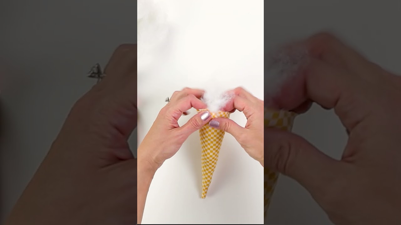 Make the Cutest Easter Craft EVER with Fabric Scraps!