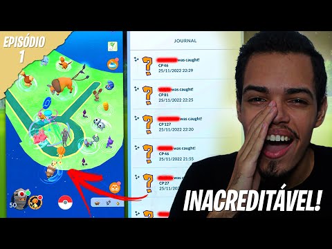 FIZ uma CONTA NOVA e fui jogar no MELHOR LUGAR DO MUNDO PRA PEGAR SHINY e isso ACONTECEU! POKÉMON GO