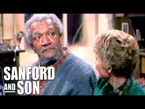 Fred Watches Lamont Rehearsing As Othello | Sanford and Son