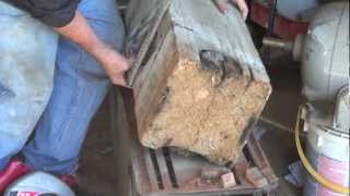 Homemade Spike / Stake Anvil and Forge Update