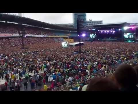 Bruce Springsteen - Who'll stop the rain. Ullevi 2012-07-28