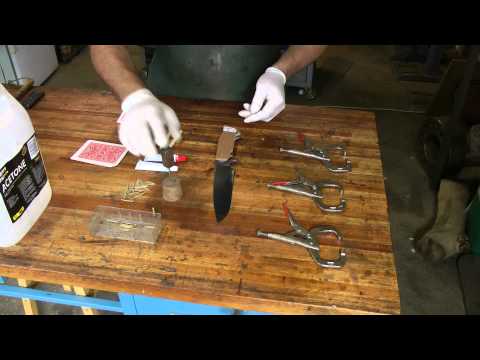 Knifemaker Workshop Tip #7 - Pre-set your clamps!