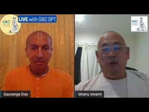 Interview with HH Bhanu Swami on the topic of  Devotee Care according to sashtras