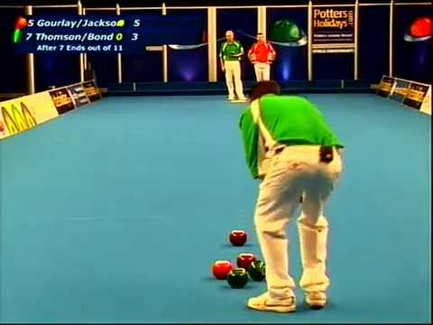 Lawn Bowls:2010 gourlay jackson V thomson bond