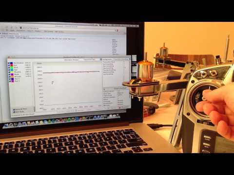 AeroQuad with receiver throttle direct to single ESC