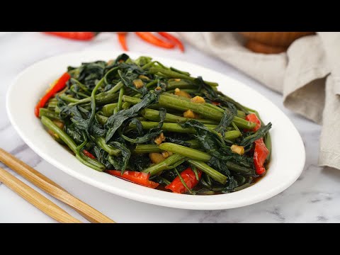 Thai Morning Glory Stir Fry | Thai Street Food