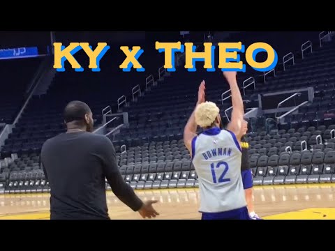 📺 Ky Bowman loses to Theo Robertson at behind-the-backboard shots, owes push-ups; + Alec Burks