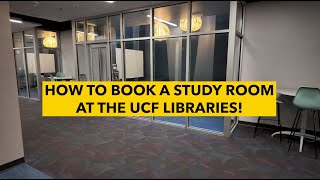 How To Book a Study Room - UCF Libraries