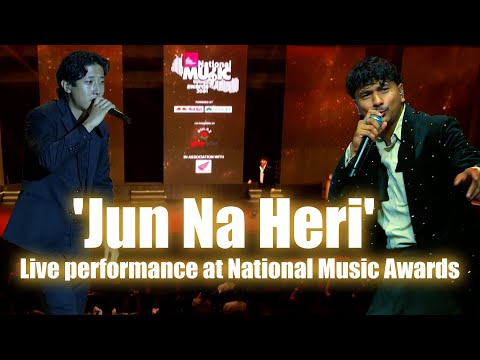 'Jun Na Heri' by Wangden Sherpa Sherpa & Sushant Ghimire | Live performance at National Music Awards