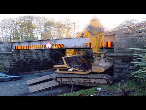 15 Extreme Dangerous Idiots in Trucks Compilation - Excavator Fail Operator Skills - Crane Fail P7