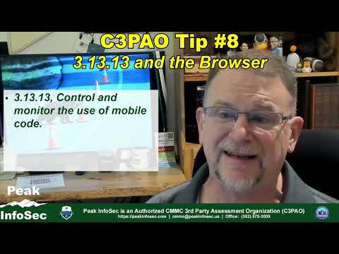 C3PAO Tip #8:  3.13.13 and the Browser