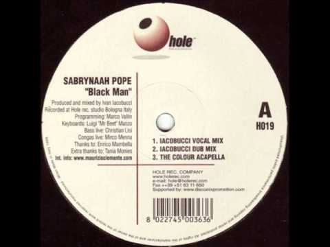 Sabryna Pope - Black Man (Lacobucci Vocal Mix)