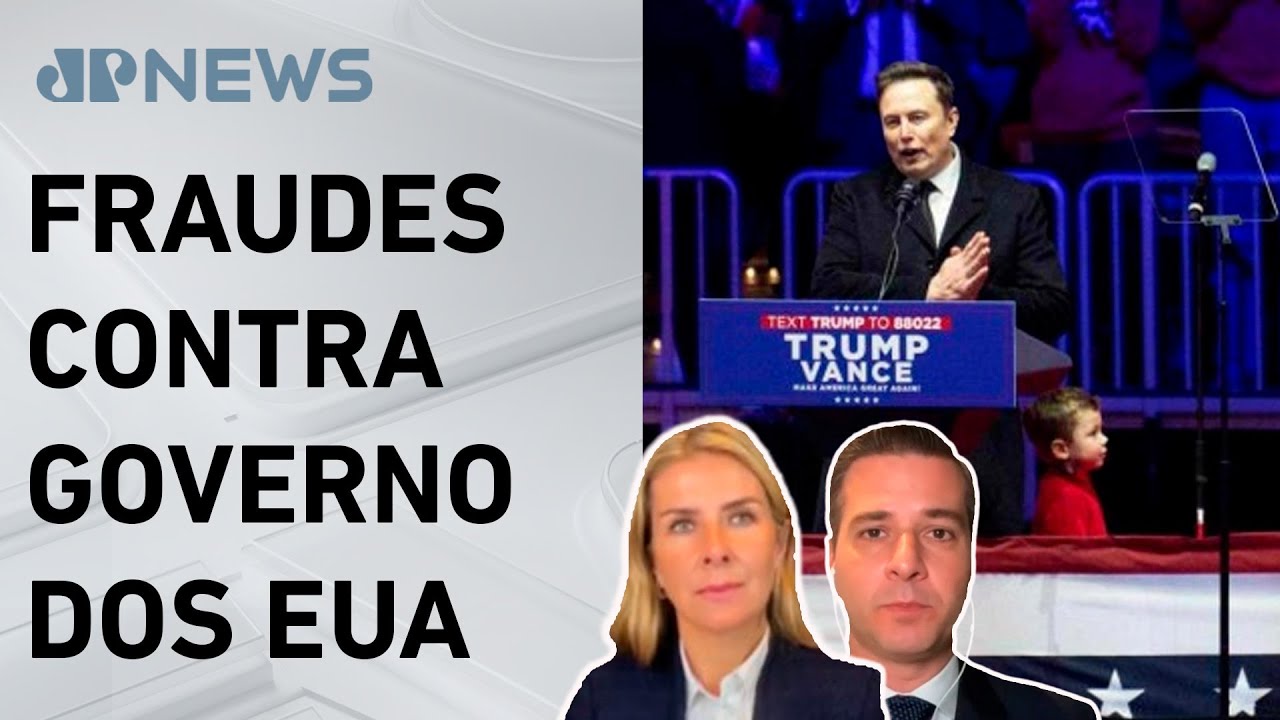 Musk ajudará a descobrir fraudes bilionárias contra o governo, diz Trump; Deysi e Beraldo opinam