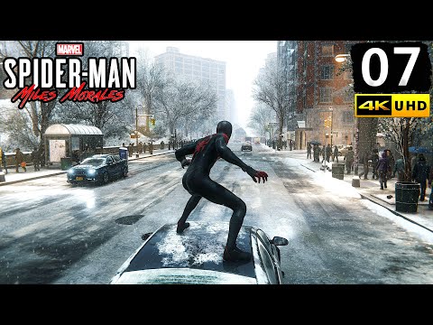 Spider-Man Miles Morales Gameplay Walkthrough Part 7 - PC 4K 60FPS No Commentary