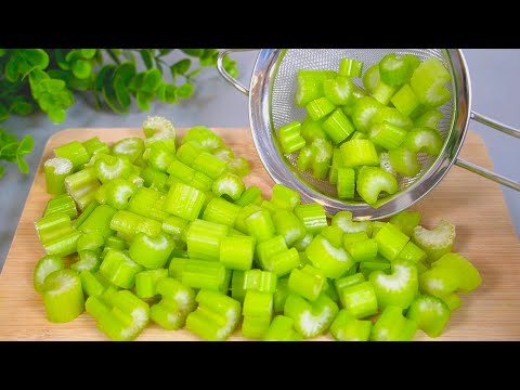 Forget BLOOD SUGAR and OBESITY! This celery recipe is a real treasure!