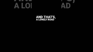 The red jumpsuit apparatus - lonely road #lyrics #fyp #fypシ #youtubeshorts