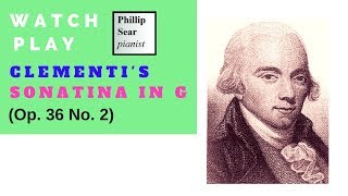 Muzio Clementi : Sonatina in G, Op. 36 No. 2