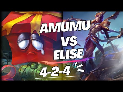 Amumu jungle vs Elise