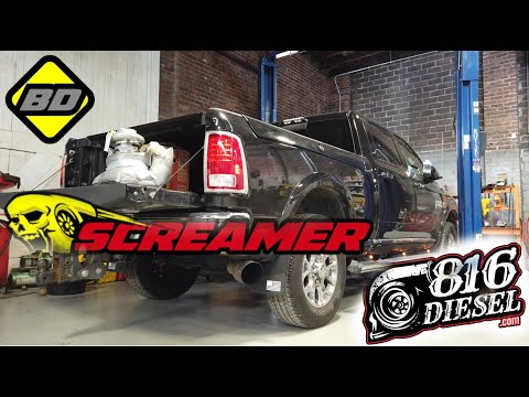 Customer Gets a BD Screamer VGT Turbo on his 2018 Ram 6.7 Cummins Diesel, Join us at 816 Diesel!