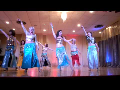 Flames of Arabia Belly Dance by Sahara Silks "At the Majestic"