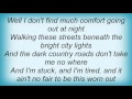 Lucero - In Lonesome Times Lyrics