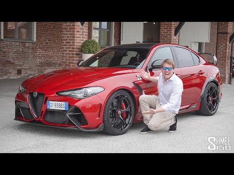 THIS is the New Alfa Romeo Giulia GTAm! FIRST DRIVE