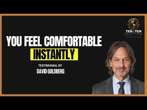 Make You Feel Comfortable 🎙️ | David Goldberg on 10 in 10”