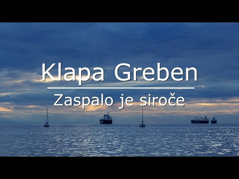 Klapa Greben - Zaspalo je siroče (Official lyrics video)