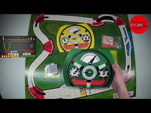 Formula-1 társasjáték játékmenet, 1 kör / Formule-1 board game gameplay - The Bold of the Board - asztalbetyar