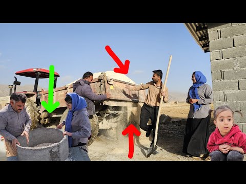 Plastering the house: Parisa and the house that comes to life! The house that smells of life