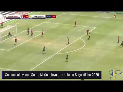 Gol - Santa Maria 0x1 Samambaia - Final Candangão Série B 2020