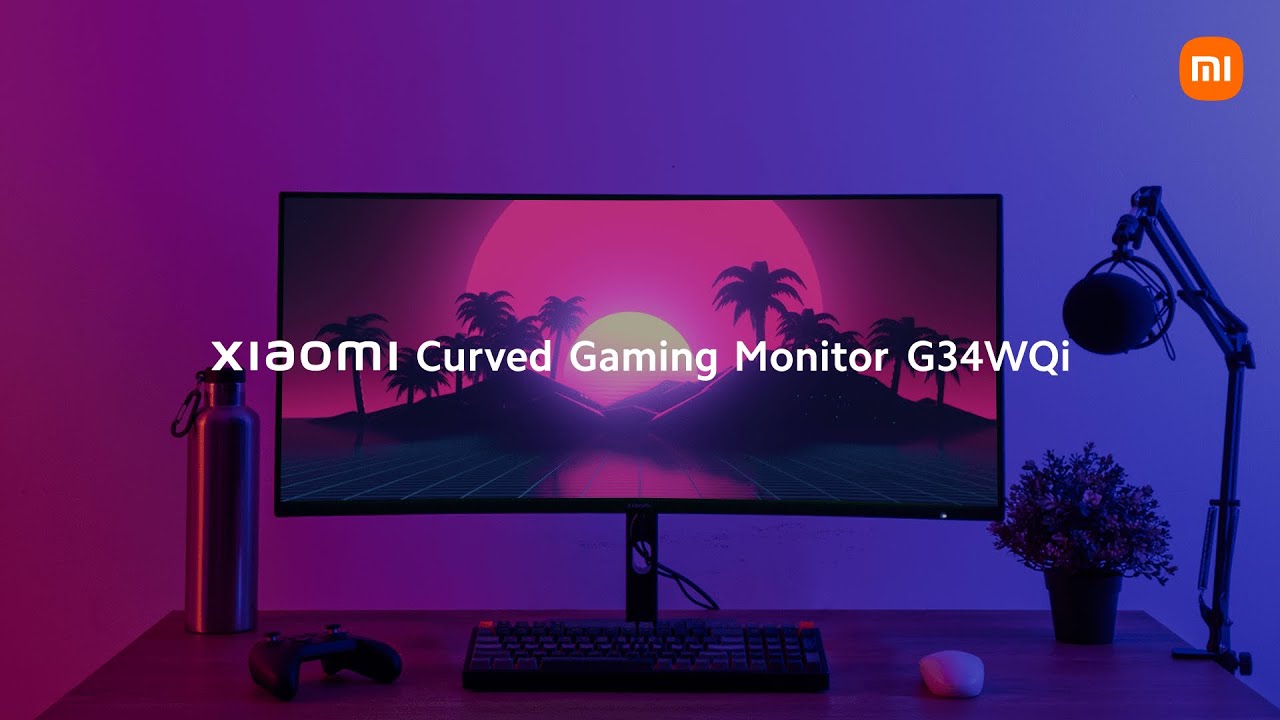 Монитор Xiaomi Curved Gaming Monitor G34WQi, черный