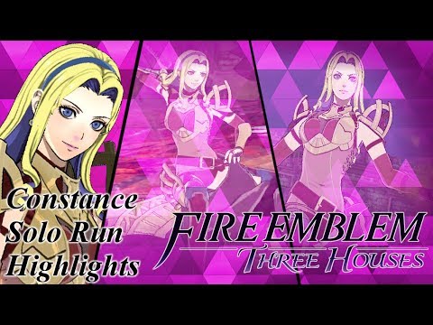 Constance Solo Run Livestream Highlights | Fire Emblem: Three Houses [Normal/Casual]