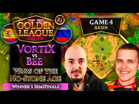 Golden League II - Wars of the No-Stone Age - VortiX vs Bee - G4