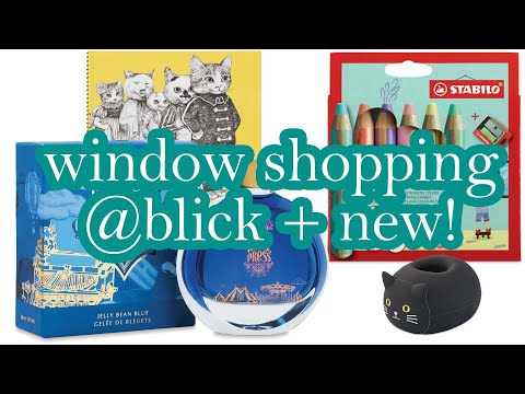 Watercolor News! - Window shopping at Blick's + New Things! 🎨