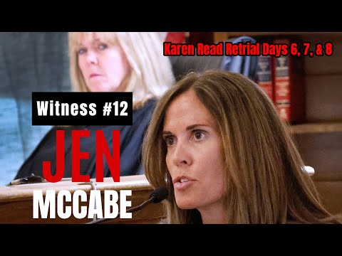Karen Read Trial Day 8 - Part 1 - Jennifer McCabe Cross Examination Continued