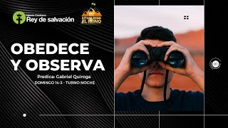 OBEDECE Y OBSERVA | Gabriel Quiroga | 14 Marzo 2021 | Turno Noche | RDS 🎥📺