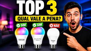 Top 3 Melhores Lâmpadas Inteligentes de 2026 – Custo-Benefício, Potência e Mais Vendida!