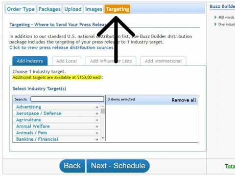 How to Order a Press Release