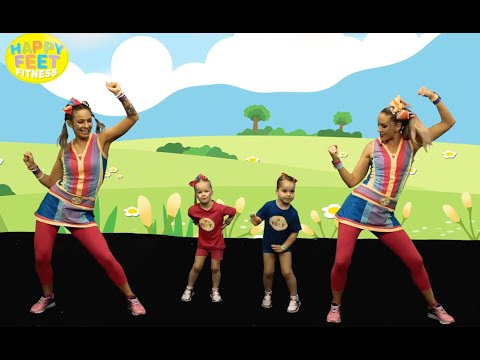 Happy Feet Song | Kids Songs | Happy Feet Fitness | Learning Songs | Kids Fitness