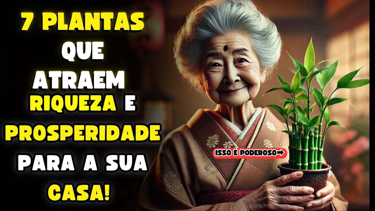 7 PLANTAS QUE FAZEM O DINHEIRO FLUIR EM SUA CASA - ISSO É PODEROSO | Ensinamentos Budistas |