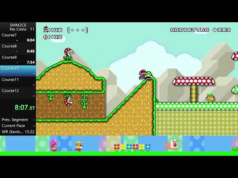 [13:05]【Super Mario Maker 2】No Coins (Speedrun)